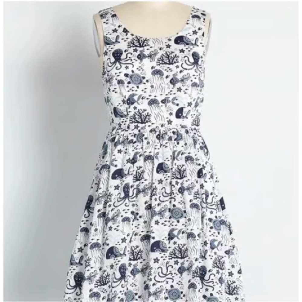 Modcloth Sea Creature Dress